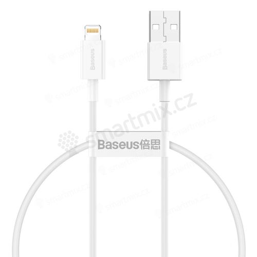 Synchronizační a nabíjecí kabel BASEUS - USB / Lightning - 25cm - bílý