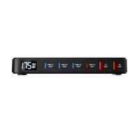 Nabíječka BLITZWOLF 6 portů 175W - 4x USB-C + 2x USB-A  - vstup C8 - kabel 1m - černá (1)