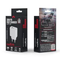 20W EU napájecí adaptér / nabíječka WOZINSKY - USB-A / USB-C pro Apple iPhone / iPad (1)