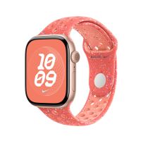Originální řemínek pro Apple Watch 49mm / 46mm / 45mm / 44mm / 42mm - silikonový - žhavě oranžový