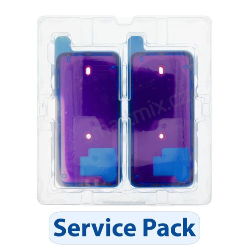 ServicePack 923-09191 Lepicí fólie na zadní sklo pro Iphone 15 Pro Max (balení po 30 kusech)