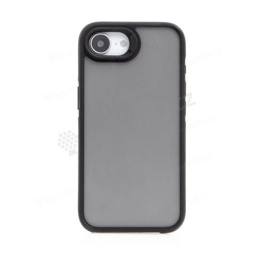Kryt NEO pro Apple iPhone 16e / 17e - plastový / gumový - černý