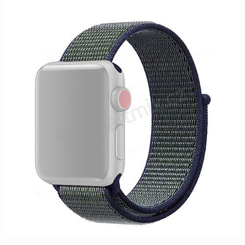 Řemínek pro Apple Watch 40mm Series 4 / 38mm 1 2 3 - nylonový