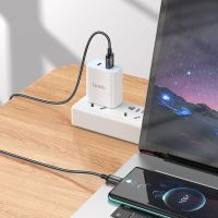 Kabel USB A na USB C Hoco 3A 2 m X89 černý (6)