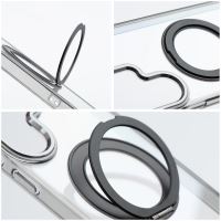 Pouzdro pro Samsung A56 Frame Circle Stand kompatibilní s MagSafe, černé (5)