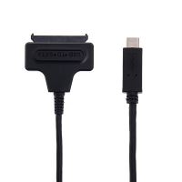Kabel / adaptér SATA 22 Pin 2.5 Hard Disk Driver SSD / USB-C - černý