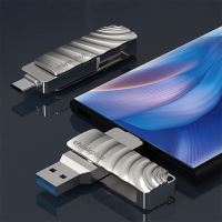 Flash disk LENOVO 2v1 pro Apple iPhone / iPad / MacBook - USB-C / USB-A - kovový (10)