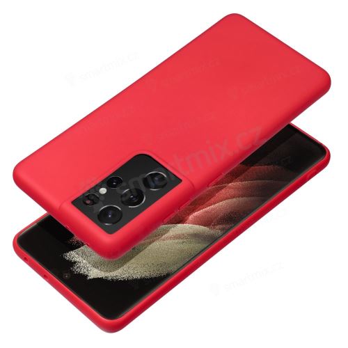 Pouzdro SOFT pro SAMSUNG S24 FE červené