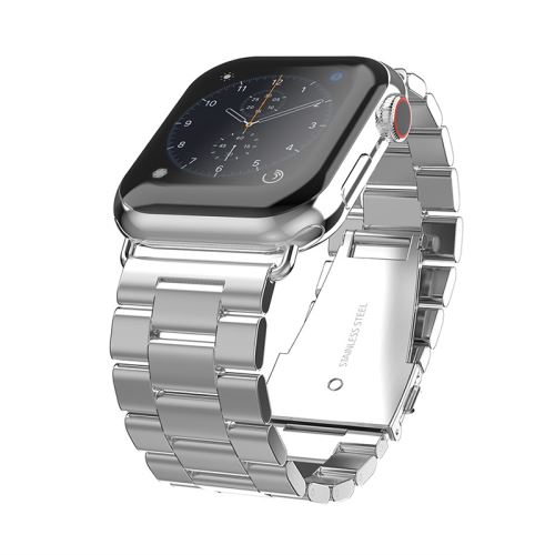 Řemínek SWISSTEN pro Apple Watch 41mm / 40mm / 38mm - nerezový