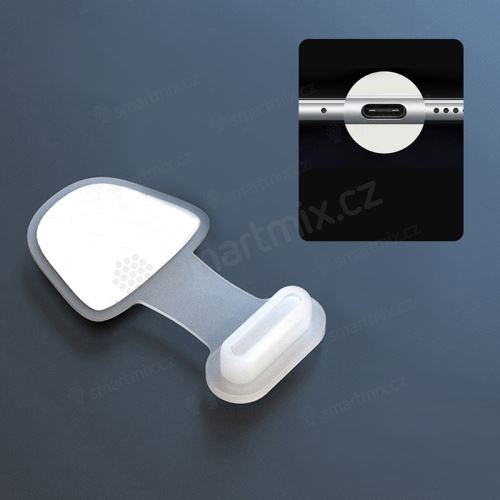 Záslepka konektoru USB-C pro Apple iPhone / iPad - antiprachová - silikonová