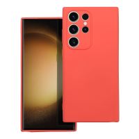 SILIKONOVÉ pouzdro pro SAMSUNG S23 Ultra peach SILIKONOVÉ pouzdro pro SAMSUNG S23 Ultra peach