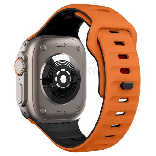 Řemínek KALEBOL Mecha pro Apple Watch 49mm / 46mm / 45mm / 44mm / 42mm - silikonový