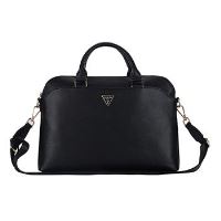 Guess PU Grained Triangle Logo Taška na Notebook 13/14/15" Black Guess PU Grained Triangle Logo Taška na Notebook 13/14/15" Black