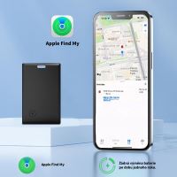 Lokátor / klíčenka F11 - podpora Apple Find My - Bluetooth - tvar karty - černý (4)