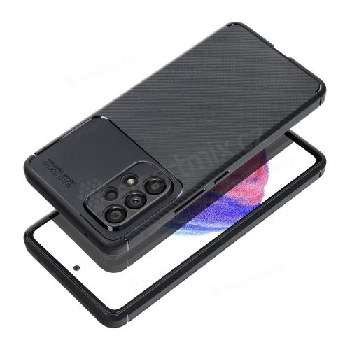 Pouzdro CARBON PREMIUM pro SAMSUNG A27 5G černé