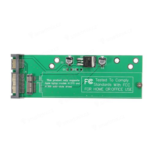 Redukce / čtečka SSD disků 8+18pin pro Apple MacBook Air na 3,5 SATA 22pin