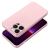 Kryt METALLIC pro Apple iPhone 16e / 17e - gumový - růžový