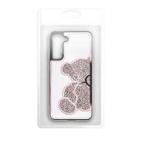 Pouzdro TEDDY BEAR pro SAMSUNG A13 4G růžové (10)