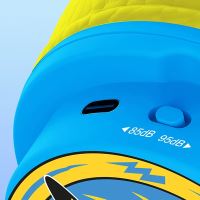 Bezdrátová Bluetooth sluchátka Pokémon Pikachu - USB-C - žlutá / modrá (8)