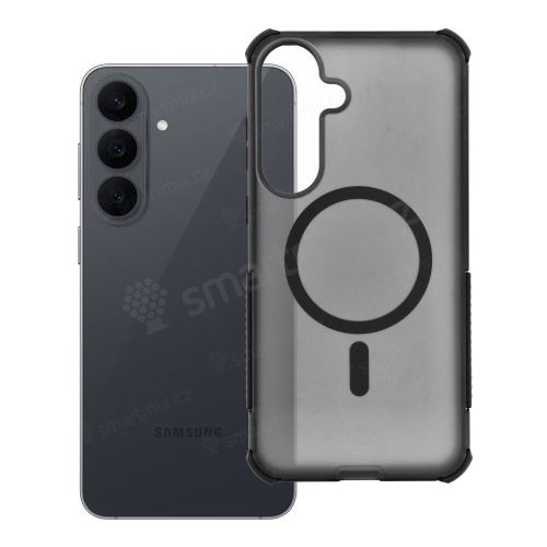 Pouzdro pro Samsung S26 FE / S25 FE Forcell F-Protect BumperX Premium kompatibilní s MagSafe, černé