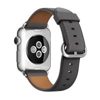 Řemínek pro Apple Watch 44mm Series 4 / 5 / 6 / SE / 42mm 1 / 2 / 3 - kožený