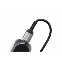 FORCELL F-ENERGY C256 kabel USB A na typ C QC4.0 3A 66W Cafule 0,25 m černý