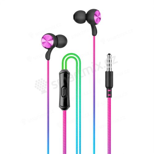 Sluchátka SETTY s mikrofonem pro Apple iPhone / iPad a další - špunty - 3,5mm jack