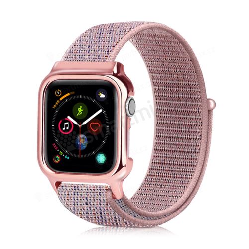 Řemínek pro Apple Watch 40mm Series 4 + pouzdro - nylonový