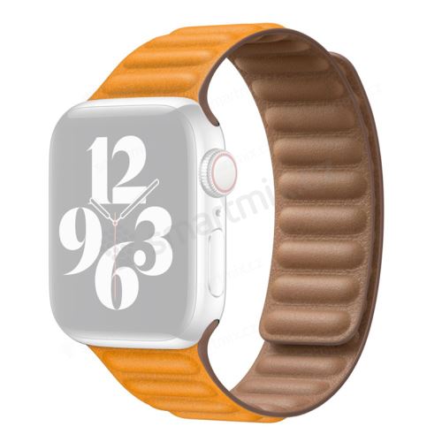 Řemínek pro Apple Watch Ultra 49mm / 45mm / 44mm / 42mm - magnetický - kožený