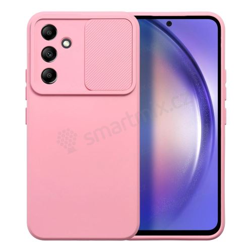 Pouzdro SLIDE pro SAMSUNG A54 5G světle růžové