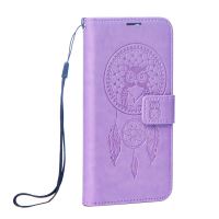 Pouzdro MEZZO Book pro XIAOMI Redmi Note 15 5G dreamcatcher fialové Pouzdro MEZZO Book pro XIAOMI Redmi Note 15 5G dreamcatcher fialové