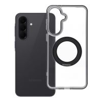 Pouzdro pro Samsung A37 Frame Circle Stand kompatibilní s MagSafe, černé Pouzdro pro Samsung A37 Frame Circle Stand kompatibilní s MagSafe, černé
