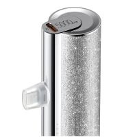 VEGER powerbank 5 000 mAh s vestavěným konektorem Type C PD QC3.0 2,4A 12W PlugOn (W0573) stříbrná (5)