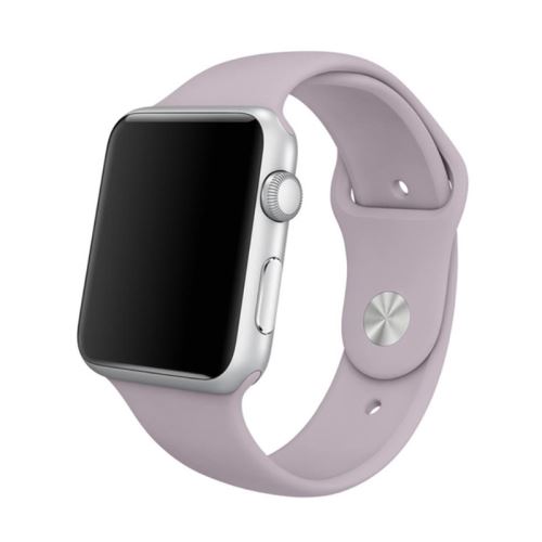 Řemínek pro Apple Watch 40mm Series 4 / 38mm 1 2 3 - velikost M / L - silikonový