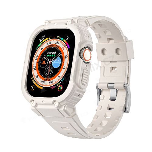 Kryt / pouzdro pro Apple Watch Ultra 49mm - celotělové + řemínek - odolný