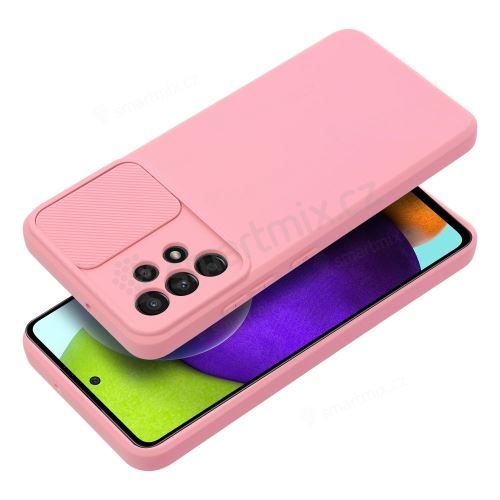 Pouzdro SLIDE pro SAMSUNG A35 5G světle růžové