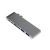 Dokovací stanice / port replikátor / hub pro Apple MacBook Pro - 2x USB-C na 2x USB-C + 2x USB-A + SD - šedá
