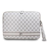 DKNY PU Leather Checkered Pattern and Stripe Obal na Notebook 15/16" Beige DKNY PU Leather Checkered Pattern and Stripe Obal na Notebook 15/16" Beige