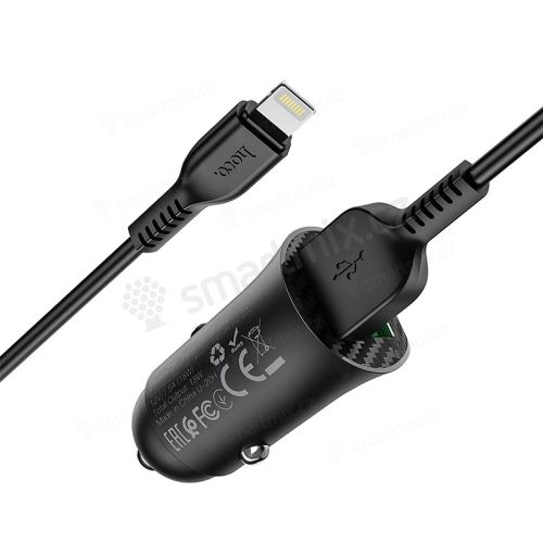 2v1 nabíjecí sada SWISSTEN pro Apple zařízení - autonabíječka 2x USB 12W + kabel Lightning