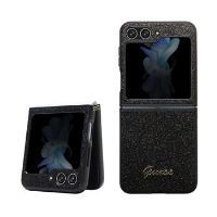 Guess PC/TPU Glitter Flakes Metal Logo Zadní Kryt pro Samsung Galaxy Z Flip 5 Black Guess PC/TPU Glitter Flakes Metal Logo Zadní Kryt pro Samsung Galaxy Z Flip 5 Black