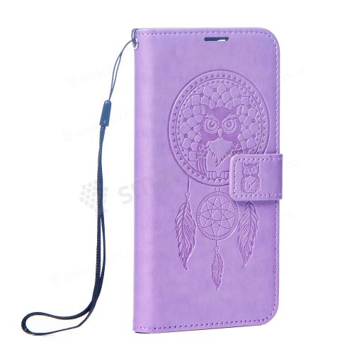 MEZZO Pouzdro typu kniha pro XIAOMI Redmi 15 dreamcatcher fialové