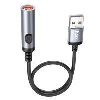 HOCO zapalovač cigaret pro USB A UA30 0,3 m černý