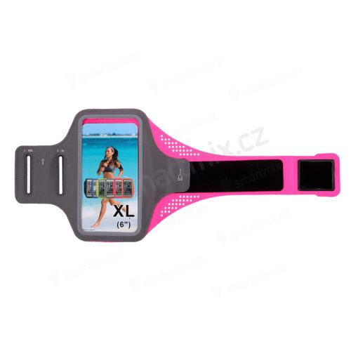 Sportovní pouzdro pro Apple iPhone včetně velikostí Plus a Max - reflexní prvky