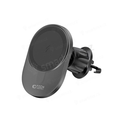 Držák do auta / MagSafe kompatibilní nabíječka TECH PROTECT - do ventilační mřížky - oválný - černý