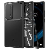 SPIGEN Optik Armor pouzdro pro SAMSUNG S24 ULTRA černé