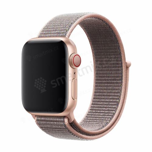 Řemínek DEVIA pro Apple Watch 40mm Series 4 / 5 / 38mm 1 2 3 - nylonový