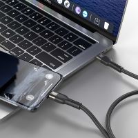 Kabel SWISSTEN USB-C 4.0 / Thunderbolt - PD 240W - 8K@60Hz - 40 Gb/s - 50 cm - černý (1)