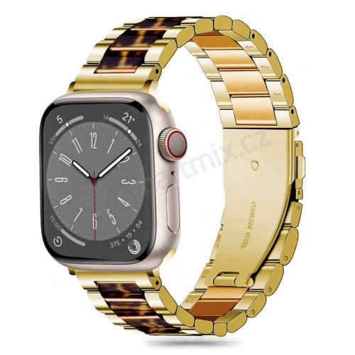 Řemínek TECH PROTECT pro Apple Watch 41mm / 40mm / 38mm - kovový - růžový