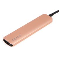 Přepojka / hub EPICO pro Apple MacBook / iPad - USB-C na 2x USB-A + USB-C + HDMI - zlatá (3)