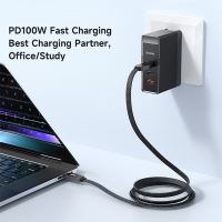 Synchronizační a nabíjecí kabel MCDODO - USB-C / USB-C - 100W - LED displej - 1,2m - černý (3)
